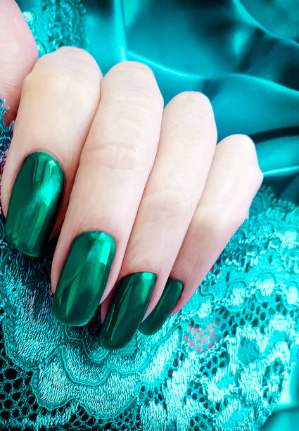 istock female hands manicure lace 1124528947