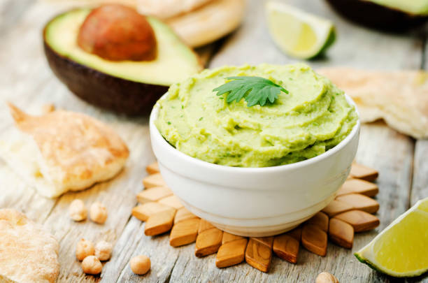 istock avocado hummus with pita and fresh avocado slices 1124531686