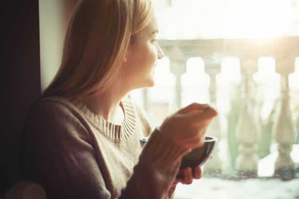 istock Winter mood - breakfast and coffee in the morning 1124551601