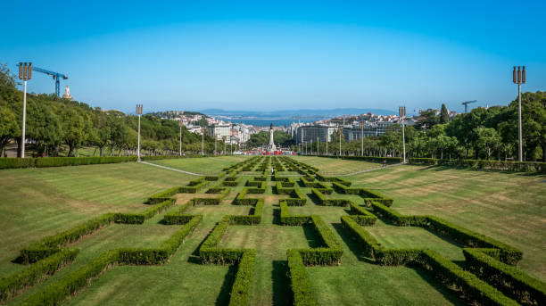 istock Miradouro Parque Eduardo VII, Lisbon, Portugal 1124553736