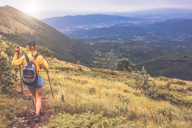 istock Hiking woman 1124558785
