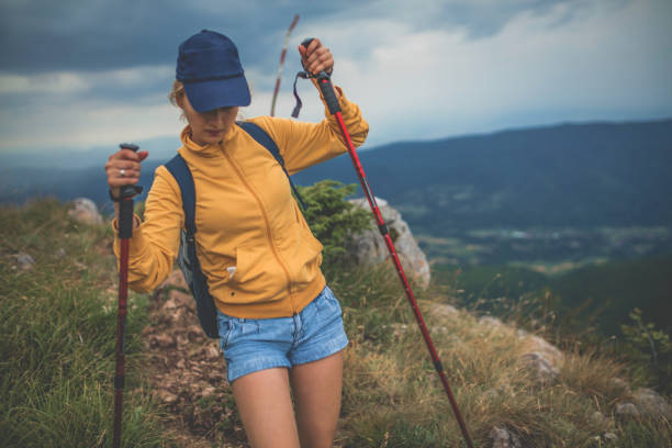 istock Hiking woman 1124558808
