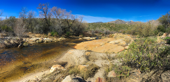 Sabino Canyon Creek in Tucson Arizona