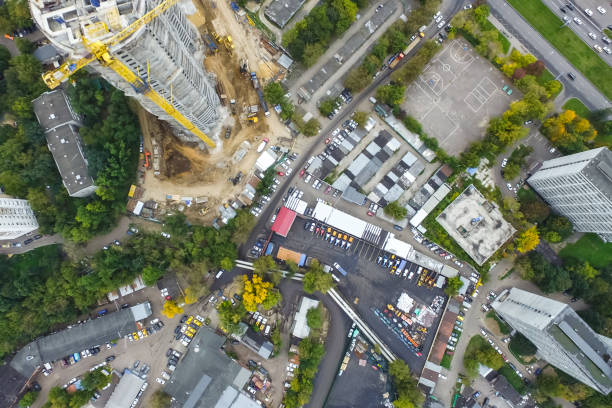 istock Cityscape view from above 1124560833