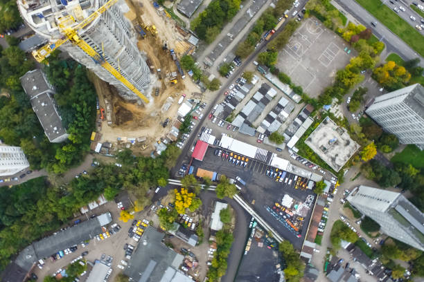istock Cityscape view from above 1124560835