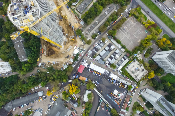 istock Cityscape view from above 1124560838