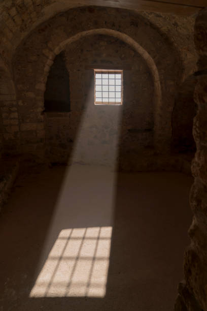 istock Greece. Old fortified town on an island 1124562851