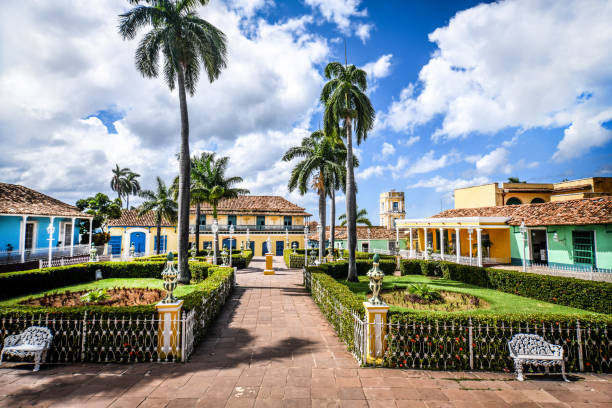 istock Plaza Mayor Trinidad, Cuba 1124562917