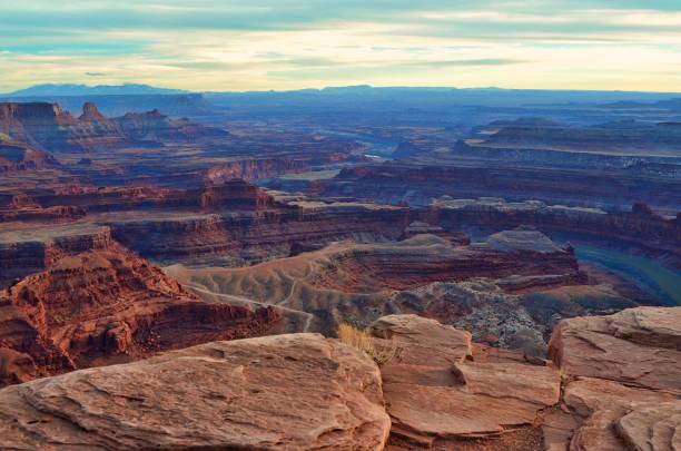 istock Sunset at Dead Horse Point Park Utah 1124579135