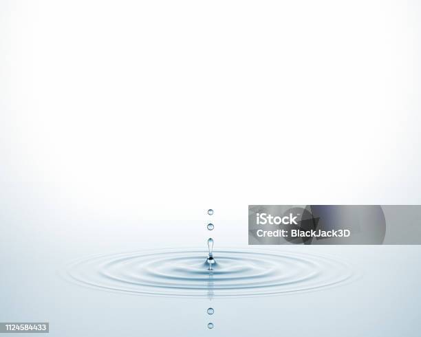 Pure Water Splash Stock Photo - Download Image Now - Water, Innocence, Drop