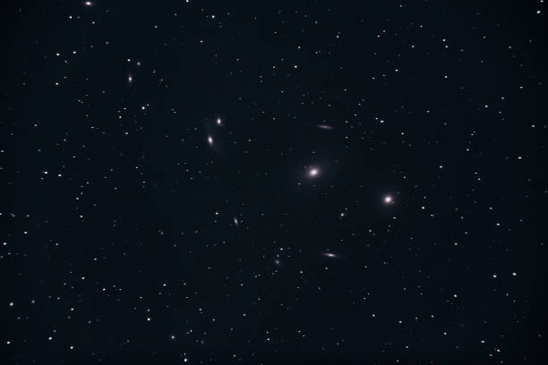 istock Galaxy M86, cluster of nebulae in the constellation Virgo 1124591077
