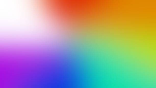 istock Abstract blurred gradient background in bright Colorful smooth illustration 1124602745