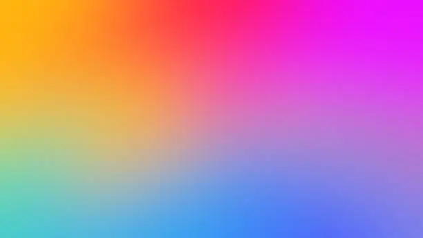 Photo of Abstract blurred gradient background in bright Colorful smooth illustration