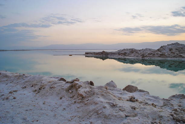 istock Dead Sea shore in Israel 1124603592