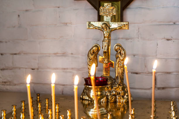 istock last minute candles in the Church 1124618062
