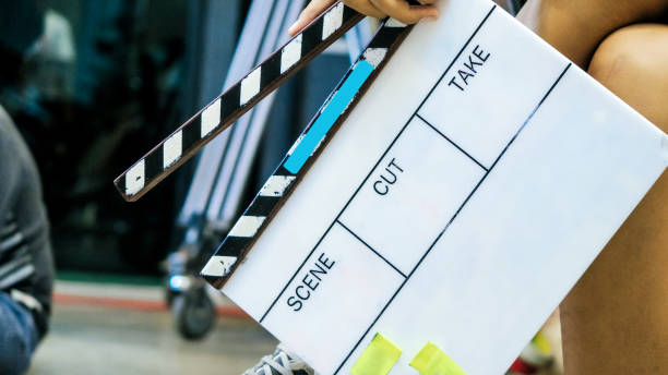 istock Movie production clapper board 1124620665