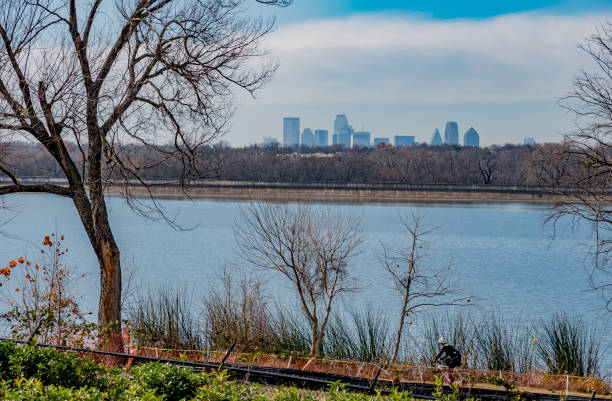 istock Dallas skyline as seen from the Botanic Garden 1124625251