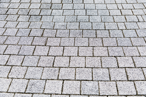 Empty stone sidewalk texture background.