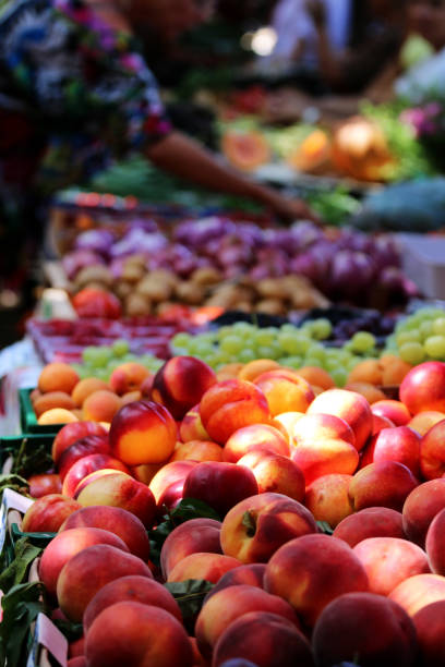 istock Fruit on a small private market in Croatia 1124637010