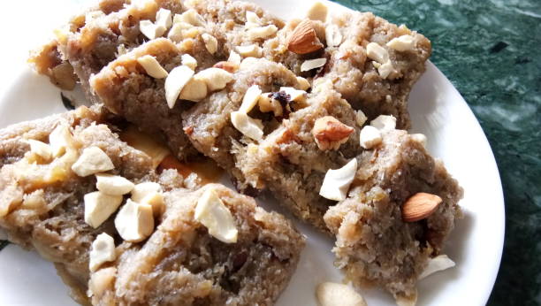 istock Indian sweet dish.bottle gourd barfi 1124639448
