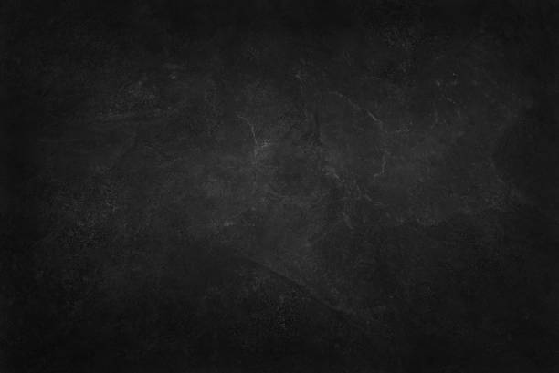 istock Dark grey black slate texture in natural pattern with high resolution for background and design art work. Black stone wall. 1124646810