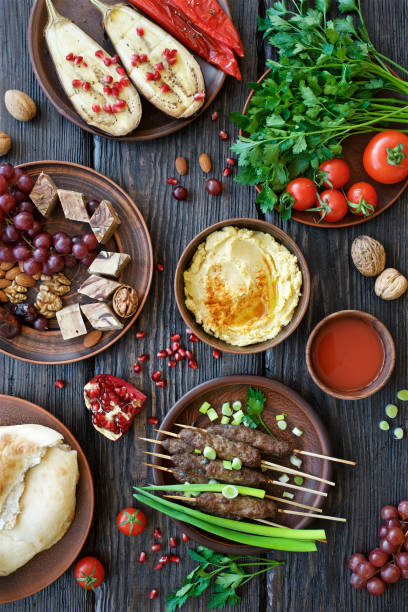 istock Dishes and snacks Middle Eastern or Arabic cuisine 1124654245