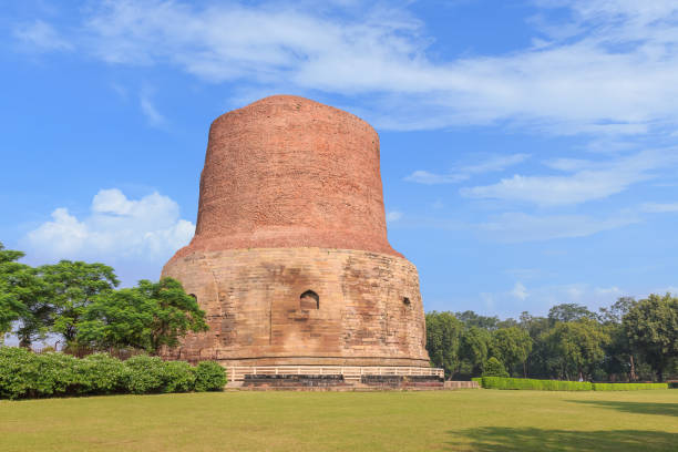 istock Dhamekh Stupa at Sarnath, Varanasi, India. 1124672926