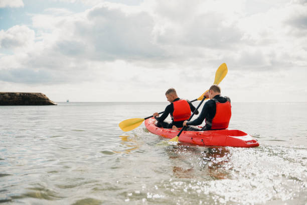 istock Paddling out at Sea 1124675931