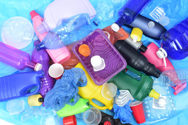 istock close up of a Recycling plastic 1124676909