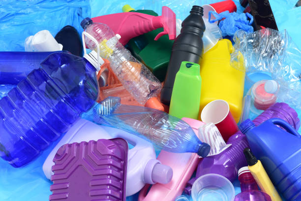 istock close up of a Recycling plastic 1124677000