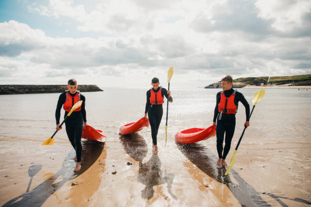 istock Teenagers Done with Kayaking 1124677752