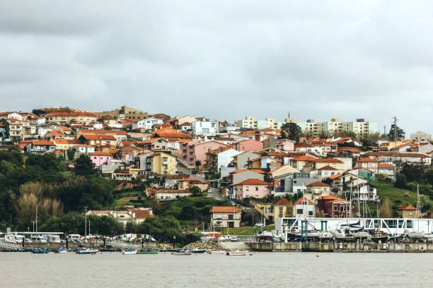 View of Porto across the Duoro river, Portugal