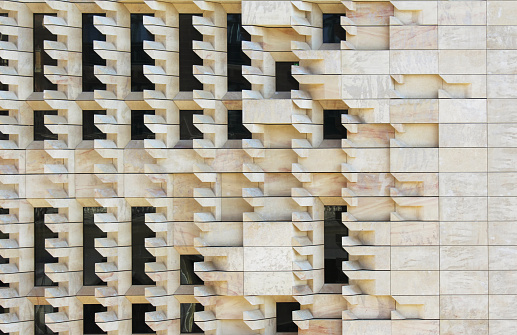 Detalle de fachada de casa de Parlamento de Malta photo