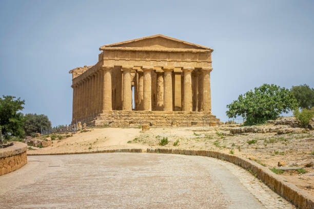 istock greek building in Sicily 1124688294