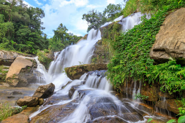 istock Mae Klang Waterfall, Doi Inthanon National Park, Chiang Mai, Thailand 1124688593
