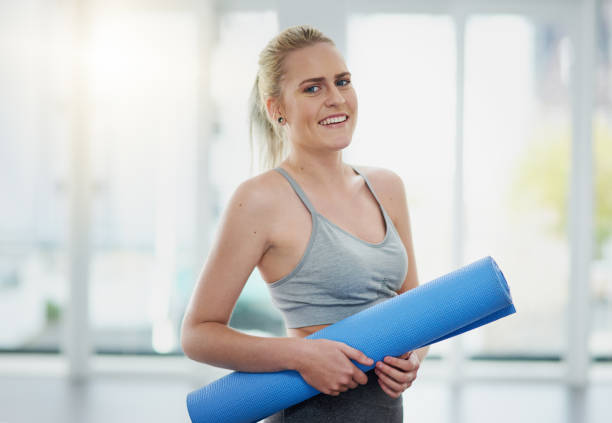 istock I'm glowing thanks to yoga 1124690777
