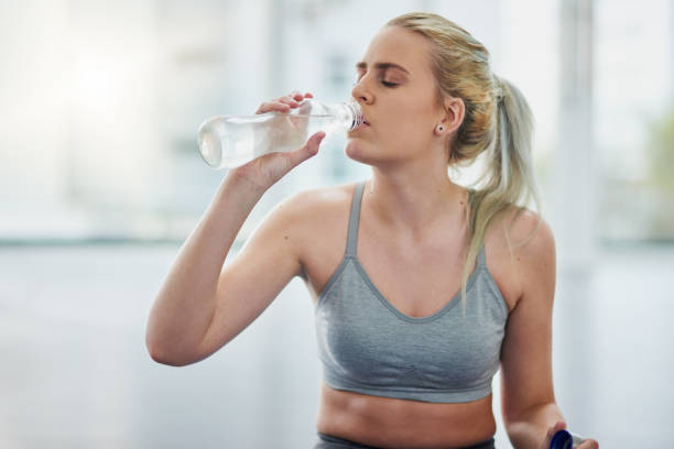 istock Water regulates your body temperature and lubricates your joints 1124691857