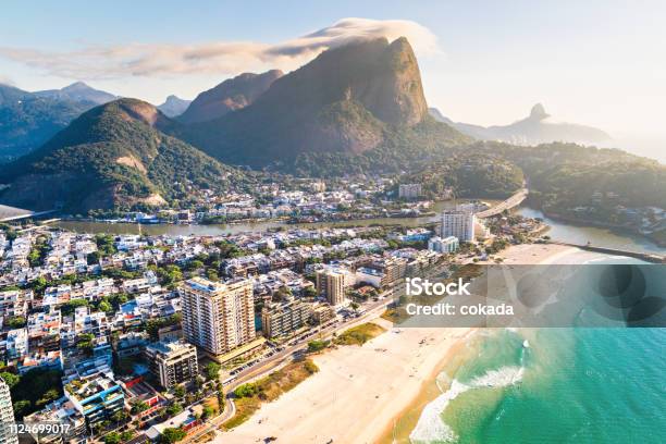 Barra Da Tijuca Landscape Stock Photo - Download Image Now - Rio de Janeiro, Brazil, Barra Da Tijuca
