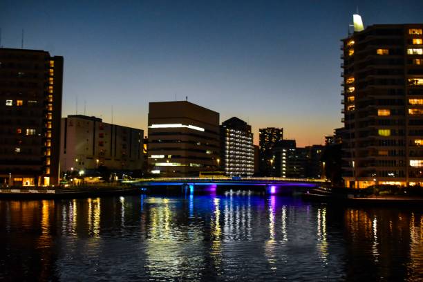 istock Riverside In Shinagawa, Tokyo 1124701729