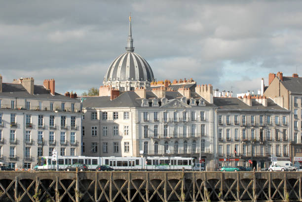 Nantes city centre on the quays