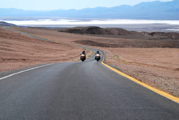 istock Motorcycle Riding in Death Valley 1124703010