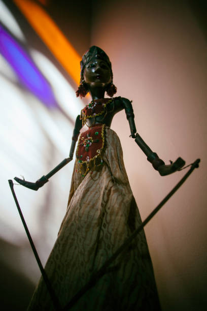Indonesian Puppet Indonesian Puppet puppet wayang kulit stock pictures, royalty-free photos & images