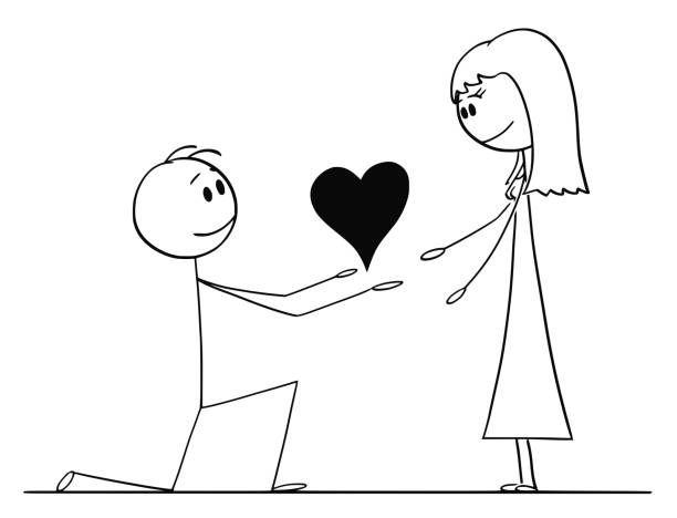 234 Boy Propose Love Drawings Stock Photos, Pictures & Royalty-Free Images  - iStock