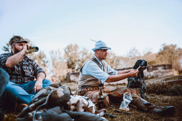 istock Cold Beer After a Long Day Hunting 1124713862