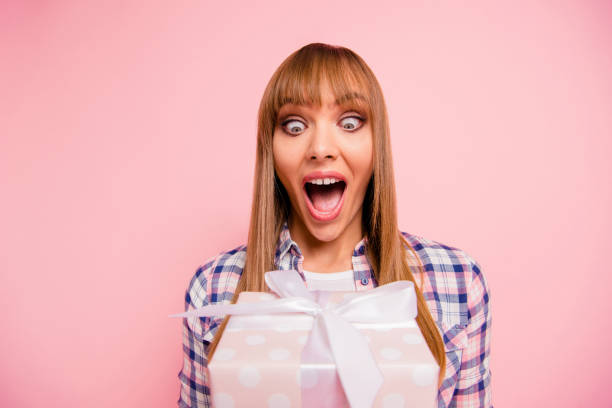 istock Close-up portrait of nice cool attractive charming cheerful chee 1124715189