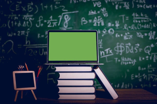 istock Educational equipment, boards and books Education concept With copy space 1124717539