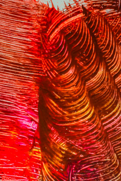 istock Abstract art colourful background. Hand-painted background.  - Image 1124717757