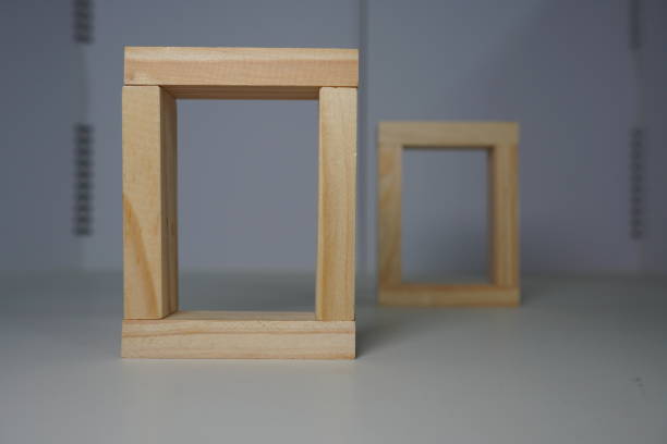 istock Wooden blocks, used for game or dominoes. 1124727939