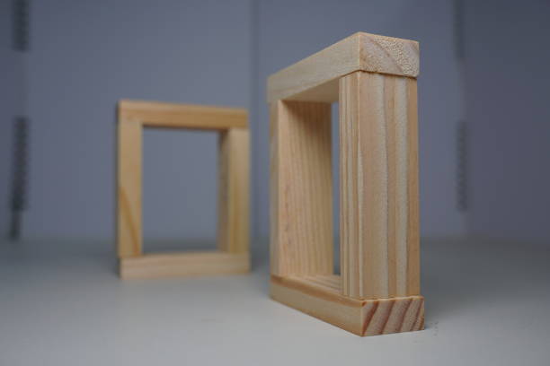 istock Wooden blocks, used for game or dominoes. 1124728172
