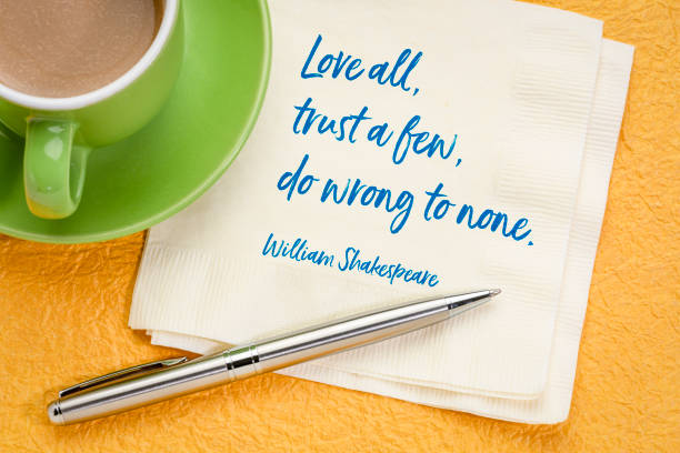 istock Love all, trust a few, do wrong to none 1124732954